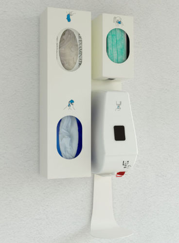 Distributore di guanti - FOCUS - ASTRA MOBILI METALLICI   - di salviette / per gel igienizzante / di mascherine