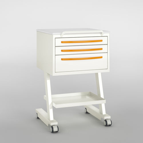 Carrello medico - ALIUS - ASTRA MOBILI METALLICI   - per materiale di sterilizzazione / per chirurgia / per studio veterinario