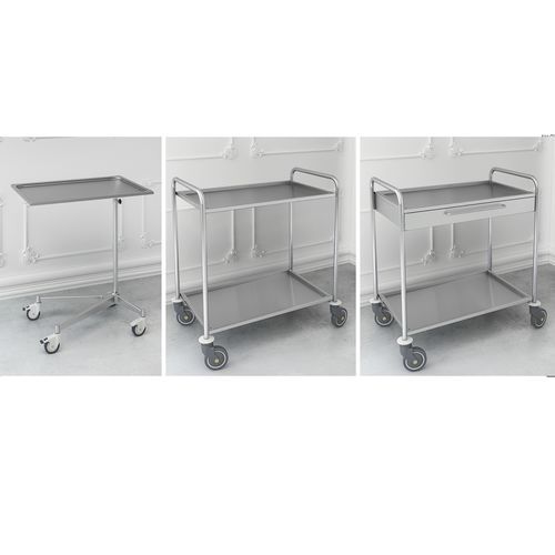 Carrello medico - ALIUS - ASTRA MOBILI METALLICI   - di sterilizzazione / per chirurgia / per studio veterinario