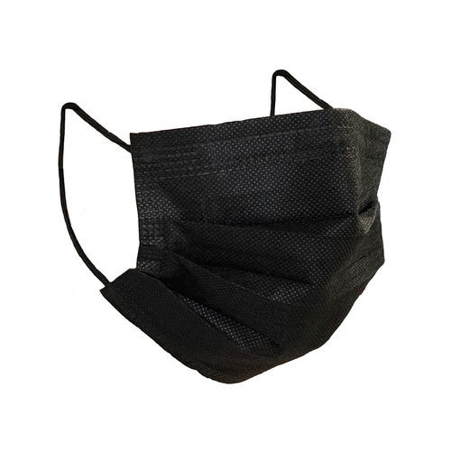 Maschera respiratoria scatola da 50 pezzi - B&L Biotech USA - nera / monouso