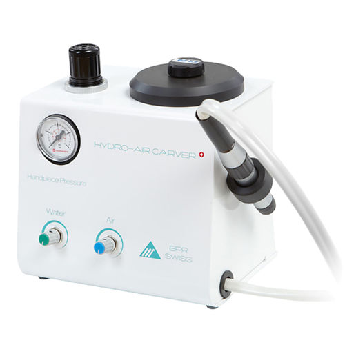 Turbina per laboratorio dentale - Hydro-Air Carver - BPR Swiss - pneumatica / in acciaio inossidabile / con illuminazione LED