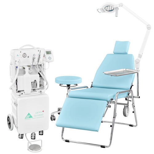 Riunito odontoiatrico portatile - Smart-Port Premium - BPR Swiss - con sistema di igiene / con portastrumenti / con illuminazione LED