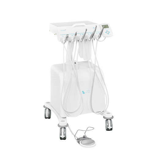 Riunito odontoiatrico autonomo - P3-CART - BPR Swiss - mobile / con portastrumenti