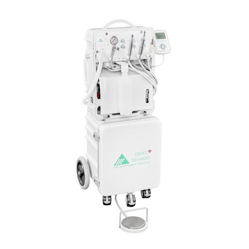 Riunito odontoiatrico portatile - SUPER-PORT - BPR Swiss - mobile / con portastrumenti / con illuminazione LED