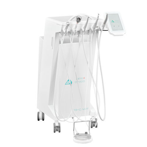Riunito odontoiatrico autonomo - P3-CART - BPR Swiss - mobile / con portastrumenti