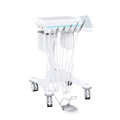 Riunito odontoiatrico mobile - DENTA-CART CLINIC - BPR Swiss - con portastrumenti