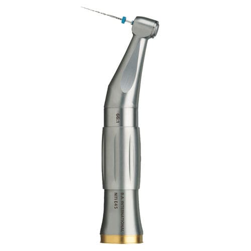 Contrangolo endodontico - BA NiTi BAE45 - BA International - pneumatico / magnetico / riduttore
