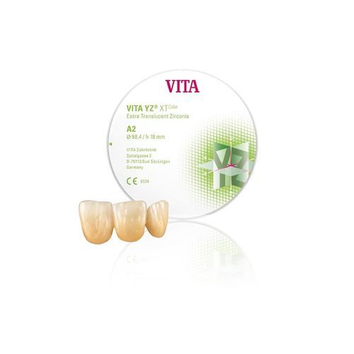 Materiale odontoiatrico in zircone - VITA YZ® XT - BEGO - ZrO2 / in diossido di zirconio / per ponti dentali