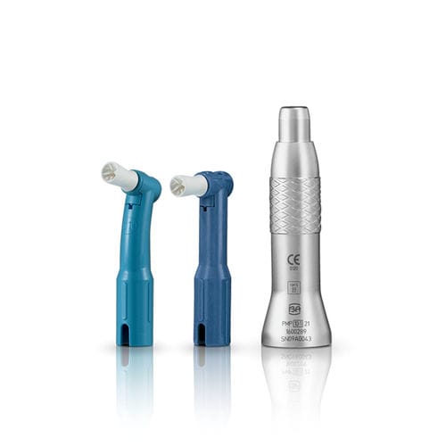 Contrangolo per profilassi dentale - PMP 10:1 PROPHY - Bien-Air Dental - pneumatico / riduttore / in acciaio inossidabile