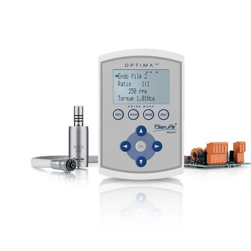 Unità di controllo per micromotore odontoiatrica - OPTIMAINT MX2 - Bien-Air Dental - elettrica / con illuminazione LED