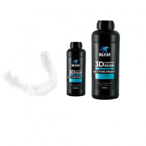 Materiale odontoiatrico in resina - POLYCURE  - BILKIM CO. LTD. - per stampa 3D / per ferule terapeutiche / trasparente