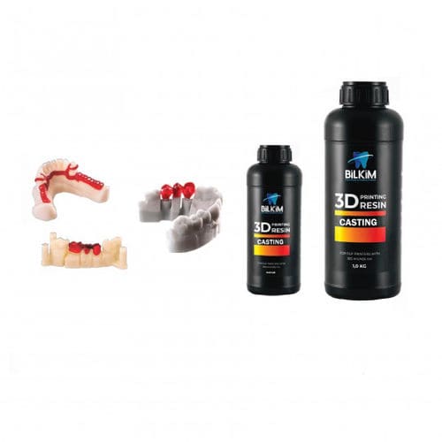 Materiale odontoiatrico in resina - POLYCURE  - BILKIM CO. LTD. - da colata / trasparente