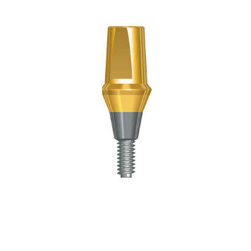 Pilastro dentale per impianto in titanio - SAAS series - BIOTEM.Co.,Ltd   - interno / dritto / a vite