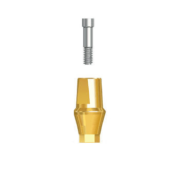 Pilastro dentale per impianto in titanio - SAAT series - BIOTEM.Co.,Ltd   - ad esagono interno / dritto / stretto
