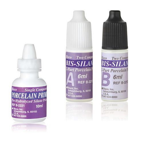 Materiale odontoiatrico in porcellana - Bis-Silane™ - BISCO - in resina / per ricostruzione dentale / di placchette ortodontiche