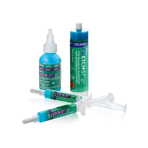 Materiale odontoiatrico acido fosforico - Etch-37™ w/BAC - BISCO - per ricostruzione dentale / in gel