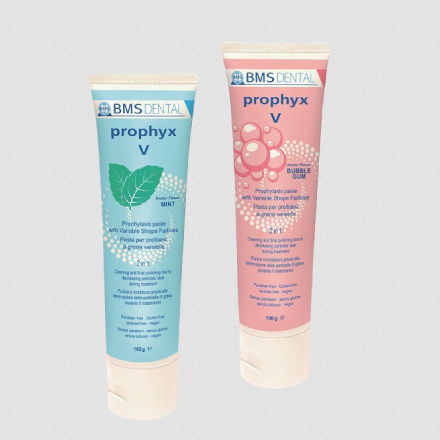 Materiale odontoiatrico per profilassi dentale - PROPHYX V - BMS DENTAL - per sbiancamento dentale / pasta