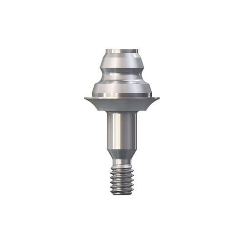Pilastro dentale per impianto in titanio - SKY fast & fixed  - bredent medical - esterno / dritto / angolare
