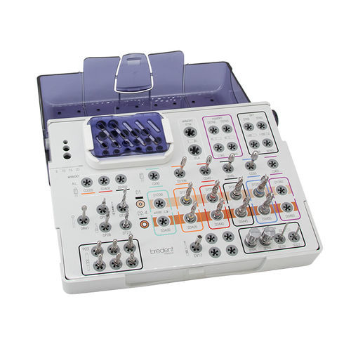 Strumentario chirurgico per implantologia dentale - SKY OP-Tray free hand - bredent medical