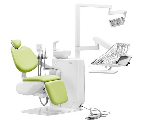 riunito odontoiatrico con poggiatesta flessibile - DIPLOMAT DENTAL s.r.o.