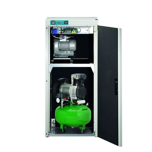 Compressore per odontoiatria - KD 224AB - DIPLOMAT DENTAL s.r.o. - 1 postazione / con pompa
