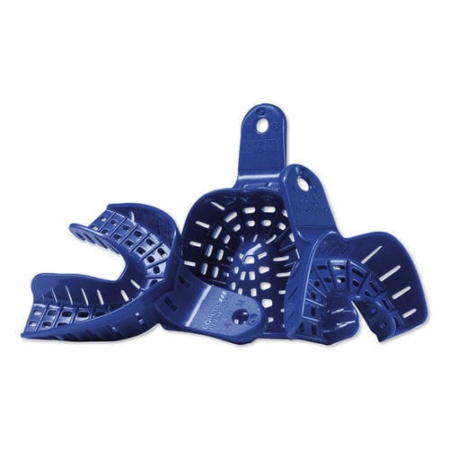 Cucchiaio d'impronta dentale per protesi parziale - C6901 - Coltene Whaledent AG - perforato