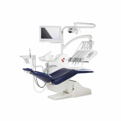 Riunito odontoiatrico con poltrona - OPPORTUNITY TOP - COPEGA s.r.l.   - con poggiatesta flessibile / con monitor / con sistema di igiene