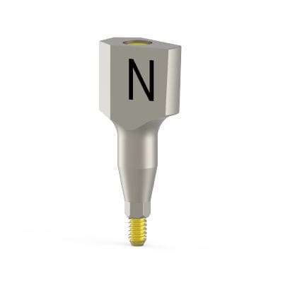 Pilastro dentale per impianto in titanio - MPN-SBZZ - Cortex-Dental Implants Industries - interno / esterno / stretto