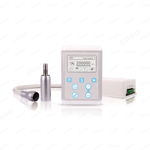 Micromotore odontoiatrico - C-PUMA Int+ - coxo Medical Instrument Co., Ltd.   - pneumatico / elettrico brushless / da incasso