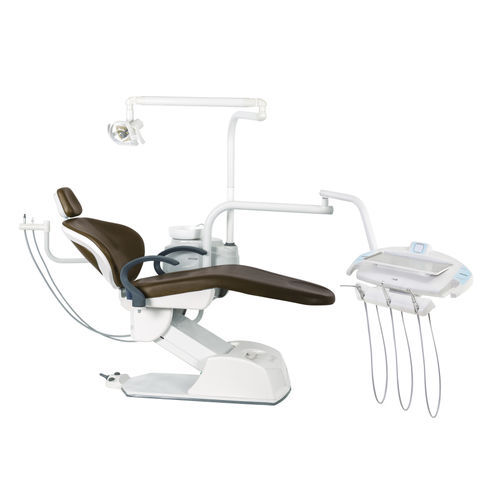 Riunito odontoiatrico con poltrona elettromeccanica - Croma T5 - DABI ATLANTE - con portastrumenti / con illuminazione