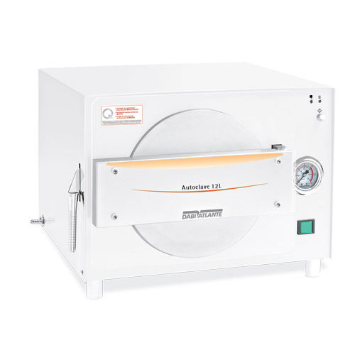 Autoclave odontoiatrico - 12 LX BLANCHE - DABI ATLANTE - a vapore / da banco / orizzontale