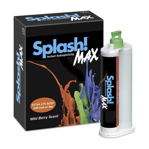 Materiale odontoiatrico in vinile polisilossano - Splash Max® - DenMat Holdings - per portaimpronte