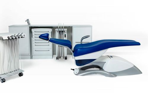 Riunito odontoiatrico con poltrona - DSA 2500 - Dental International b.v.   - con portastrumenti