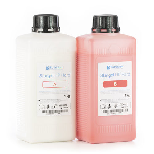 Materiale odontoiatrico in silicone - STARGEL HP HARD - Ruthinium Group - di duplicazione / di modelizzazione