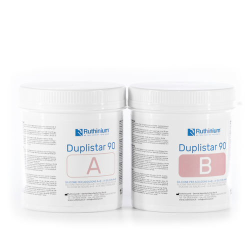Materiale odontoiatrico in silicone - DUPLISTAR 90 - Ruthinium Group - di duplicazione / di modelizzazione