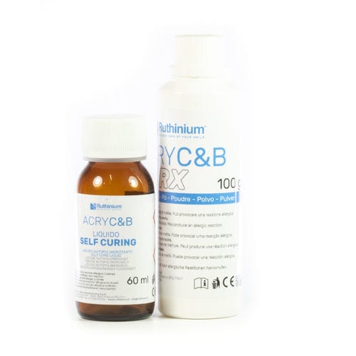 Materiale odontoiatrico in acrilico - ACRY C&B RX - Ruthinium Group - per imaging odontoiatrico / in polvere / liquido