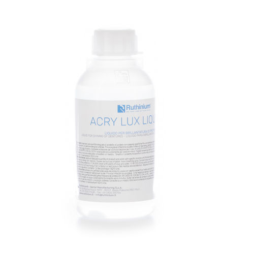 Materiale odontoiatrico in acrilico - ACRY LUX LIQUID - Ruthinium Group - per ricostruzione dentale / liquido