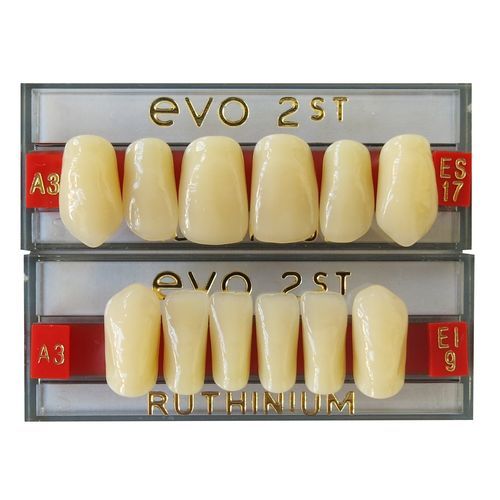 Protesi dentale in acrilico - EVO 2ST - Ruthinium Group - per denti anteriori / per denti posteriori / incisivo inferiore