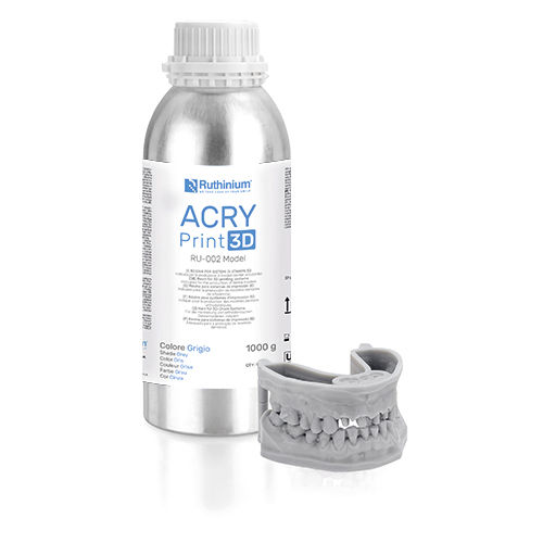 Materiale odontoiatrico in resina - ACRY RU-002  - Ruthinium Group - per stampa 3D / di modelizzazione / fotopolimerizzable