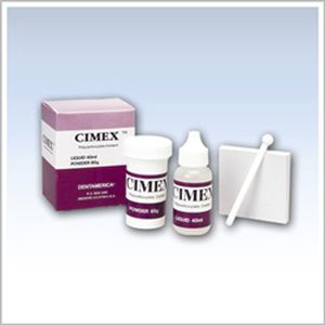 Adesivo dentale per ponti dentali - CIMEX - DENTAMERICA, Inc.   - per corone dentali / di bracket ortodontici