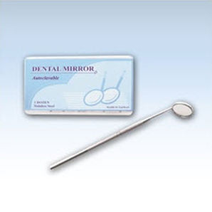 Specchietto odontoiatrico - DENTAMERICA, Inc.   - portatile / in acciaio inossidabile / autoclavabile