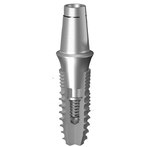 Impianto dentale conico - NR Line - Dentium - in titanio / ad ottagono interno / stretto