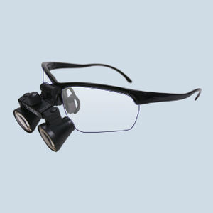 Occhiali binoculari con montatura - iZoom Sports  - DentLight - con sistema ribaltabile