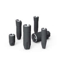 Impianto dentale cilindrico - OsseoSpeed EV - DENTSPLY Implants GmbH - in titanio / interno / stretto