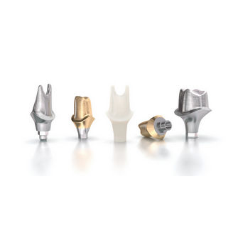 Pilastro dentale per impianto in titanio - ATLANTIS™ - DENTSPLY Implants GmbH - ad esagono interno / angolare