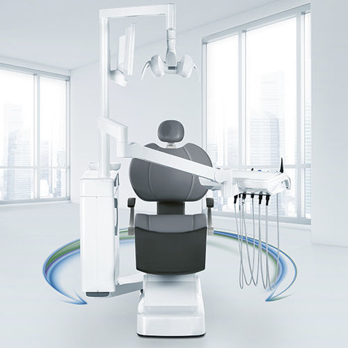 Riunito odontoiatrico compatto - Intego - DENTSPLY MAILLEFER - con poltrona / con portastrumenti / con illuminazione