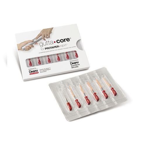 Otturatore di canale radicolare manuale - GUTTACORE™  - DENTSPLY MAILLEFER - in guttaperca