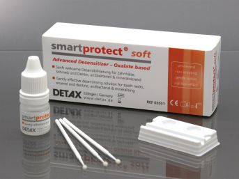 Materiale odontoiatrico di fluoruro - smartprotect® soft - DETAX GmbH & Co. KG   - per ricostruzione dentale