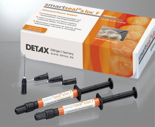Materiale odontoiatrico in composito - smartseal® & loc / F - DETAX GmbH & Co. KG   - per ricostruzione dentale / per sigillatura canalare / trasparente