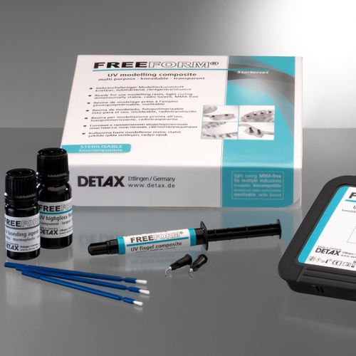 Materiale odontoiatrico in resina - Freeform® - DETAX GmbH & Co. KG   - di modelizzazione / biocompatibile / fotopolimerizzable